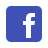 Facebook logo on a white background